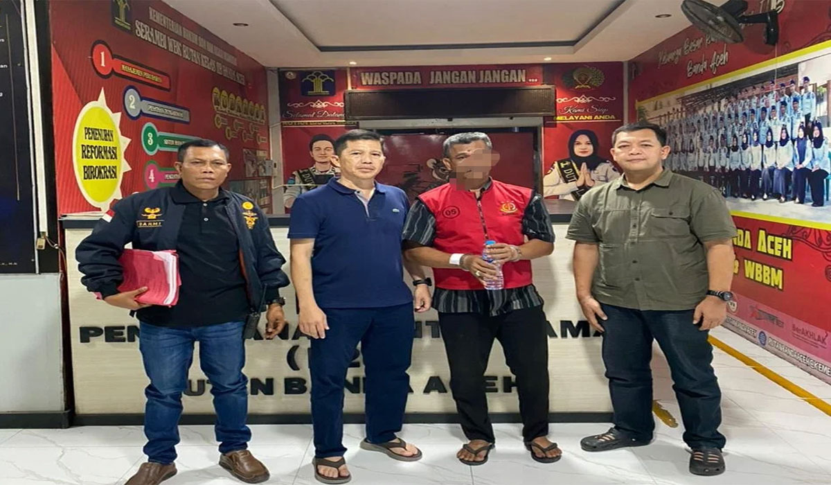 Akhir Pelarian! Lansia DPO Terpidana Asusila di Aceh Tak Berkutik Saat Ditangkap Kejati