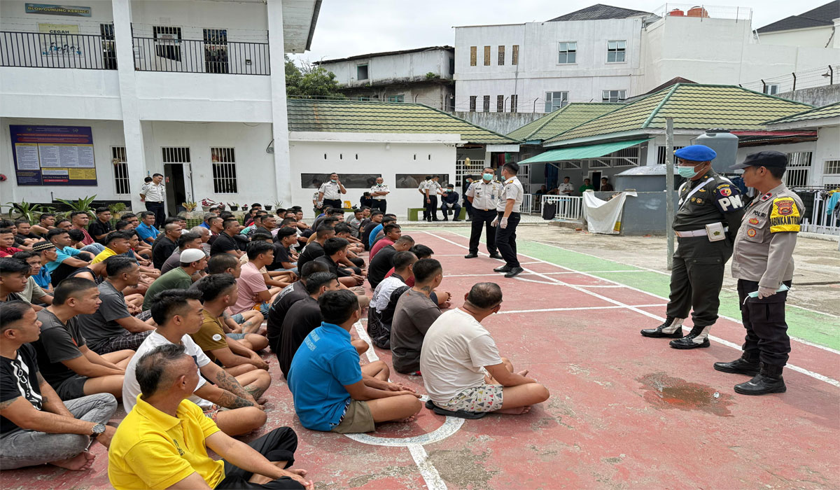 Rutan Banda Aceh Tes Narkoba Massal